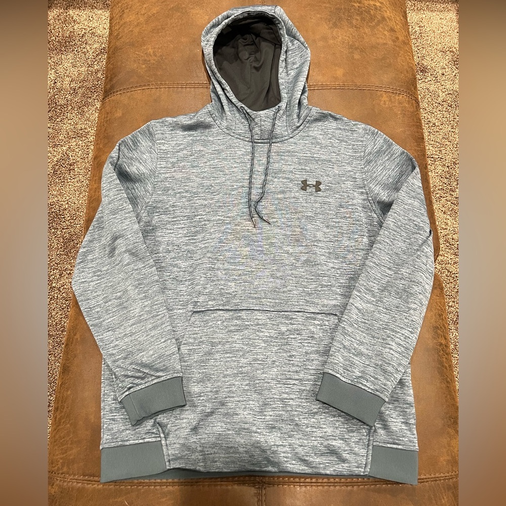 Under Armour hoodie long sleeve sweatshirt gray men’s large
